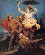 Giovanni Battista Tiepolo Apollo and Daphne oil